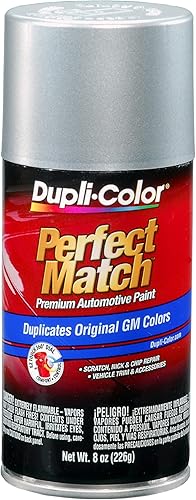 Pintura para automotores combinación perfecta con General Motors de Dupli-Color Plateado metálico