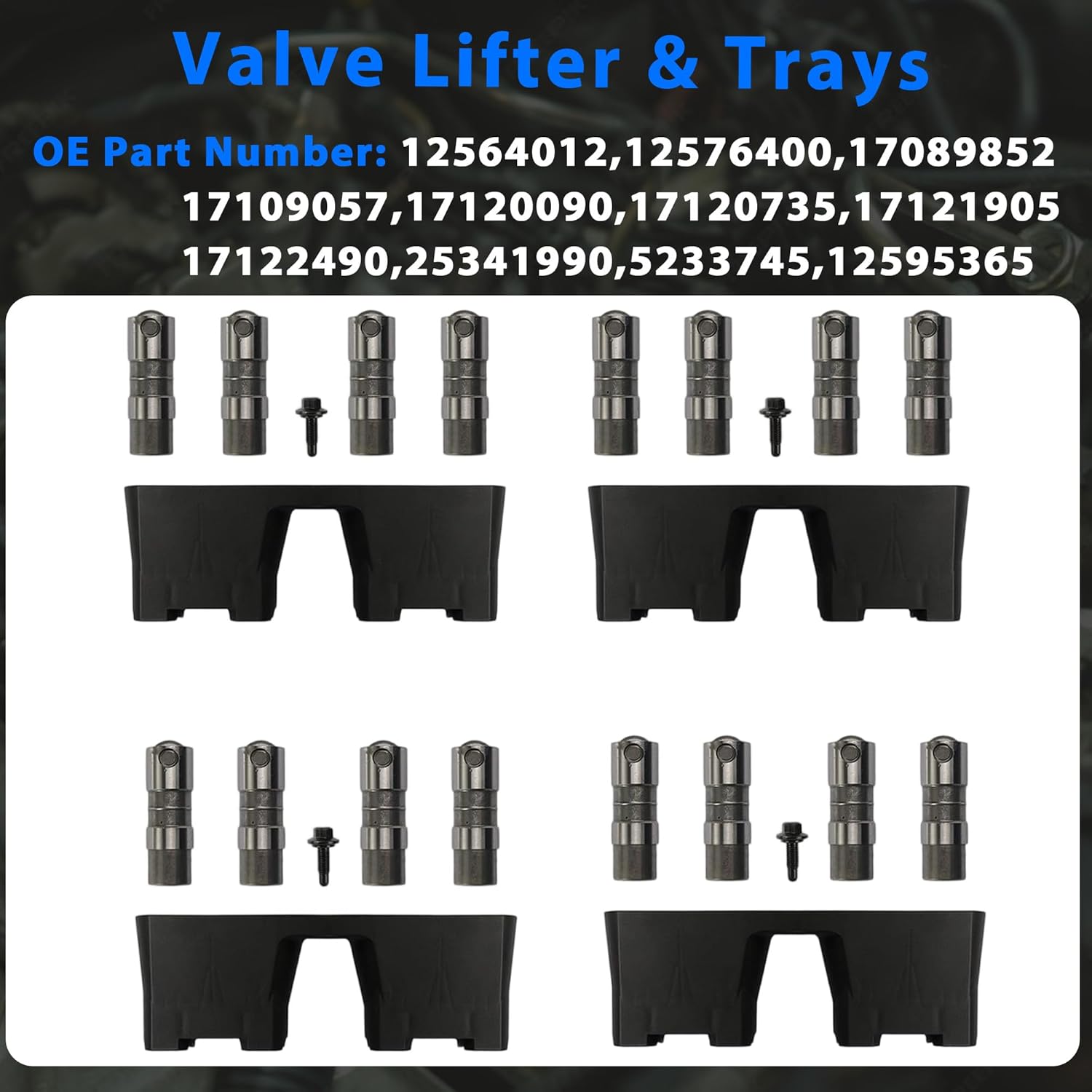 5.3L Non-AFM DOD Disable Kit with Camshaft Lifters Head Gasket Set & MLS Head Gasket Bolt Set Fit For Buick Chevy Silverado Tahoe Suburban Avalanche GMC Sierra Yukon Envoy 5.3L 2007-2013 Gen 4 Engines