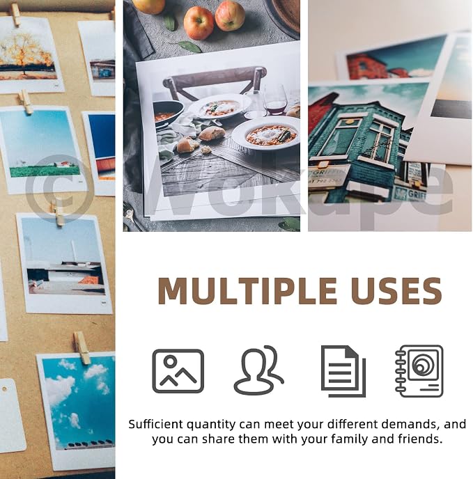 Papel Fotográfico Brillante 360 Pzs 200gsm Varios Tamaños miniatura 7