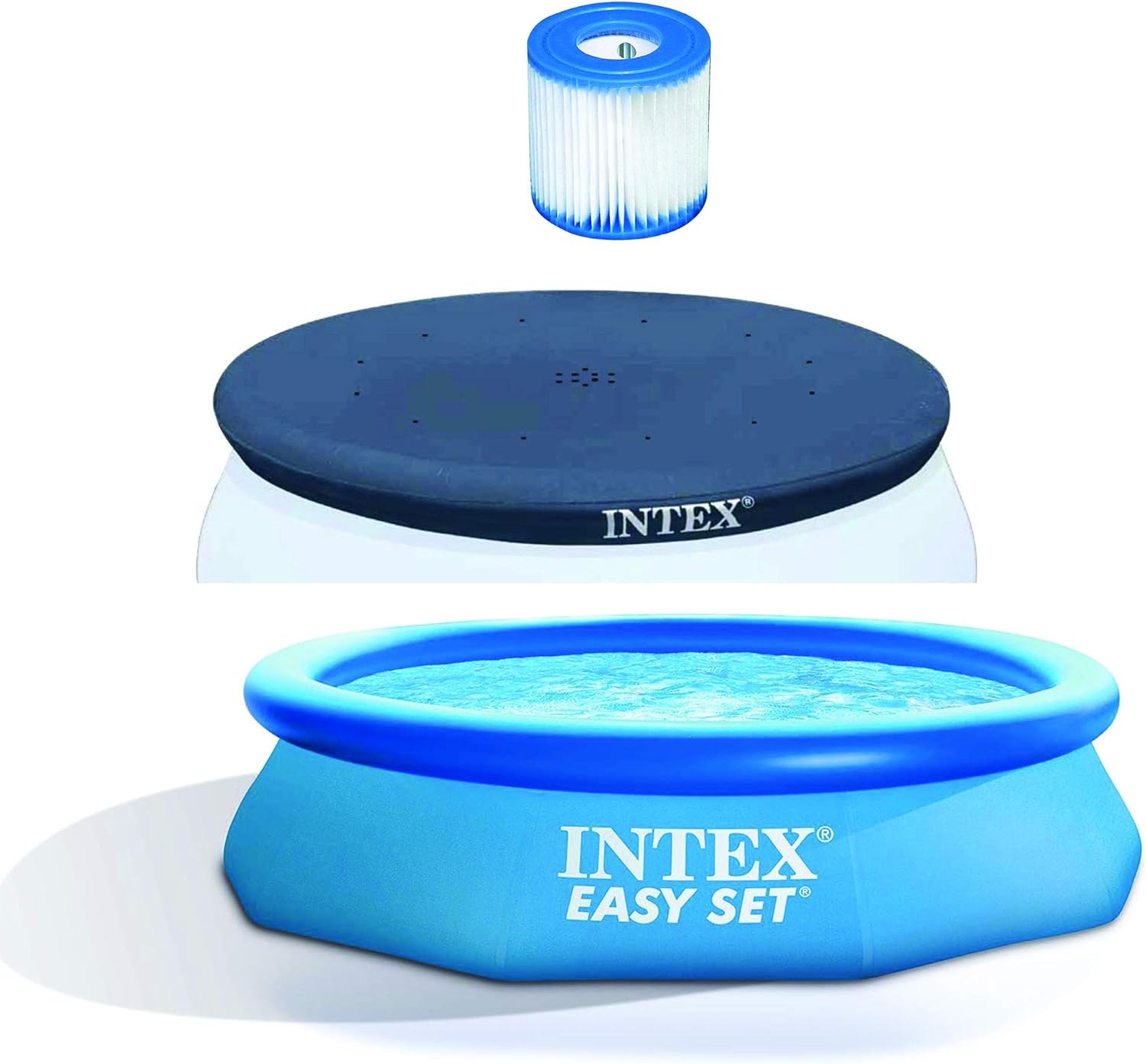 Opatiny Filterkartuschen Für Intex Easy-Set Pools - 2 Stück, Typ A/C Ersatz