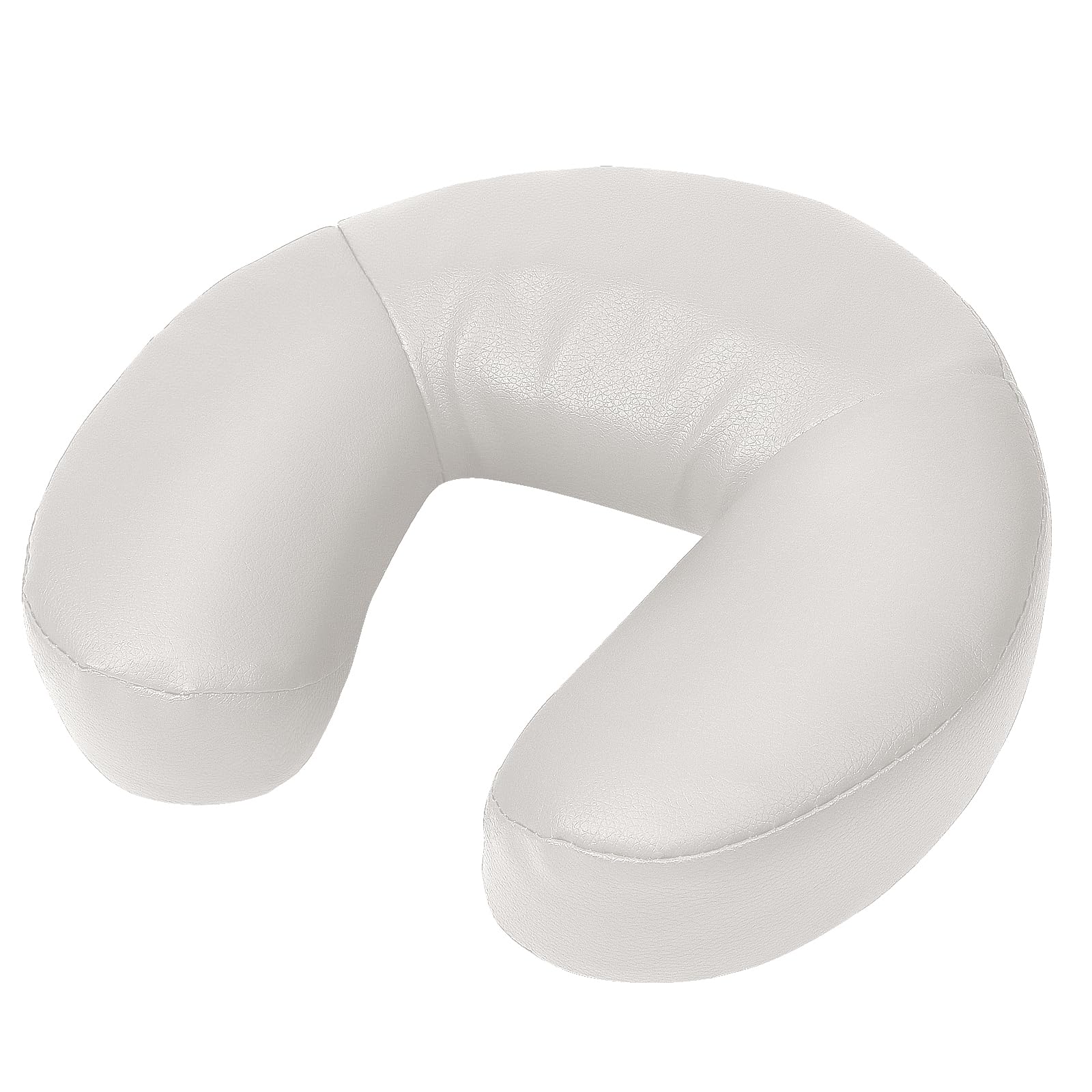 EBANKU Cojín Facial Universal para Masaje, cojín de Masaje para Rostro, Cuello y Cabeza con Forma de Media Luna para camillas, Camas de SPA y sillas de Masaje