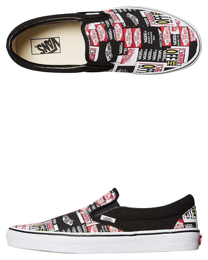 VANS MOONFETS スリッポン 9H ブラック/マルチカラー VANS MOONFETS スリッポン 9H ブラック/マルチカラー