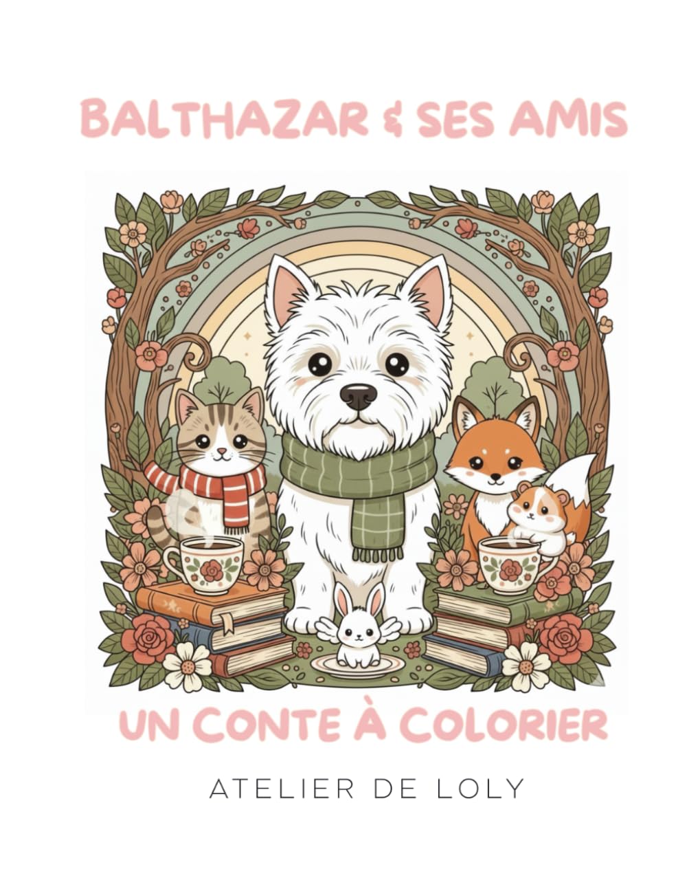 Balthazar et ses amis: Un conte à colorier