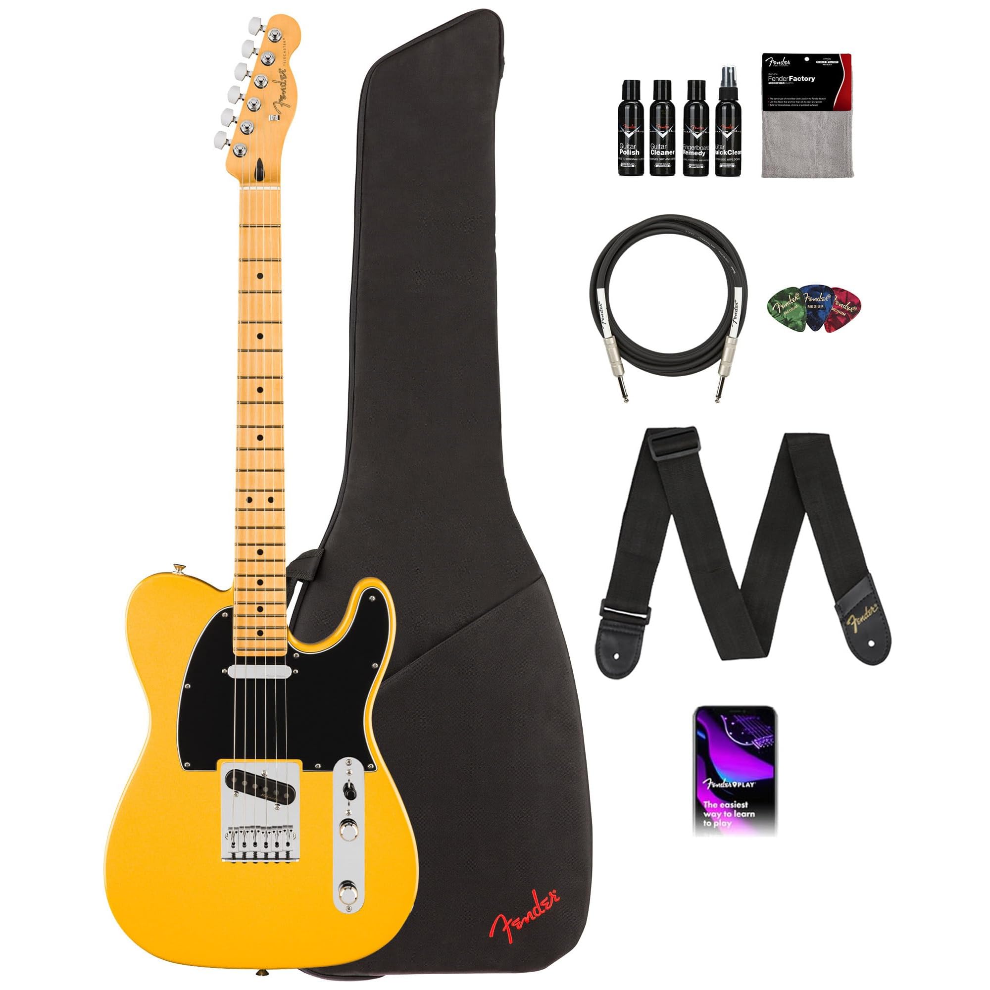 Amazon.co.jp: Fender Player II Modified Telecaster - サンシャイン
