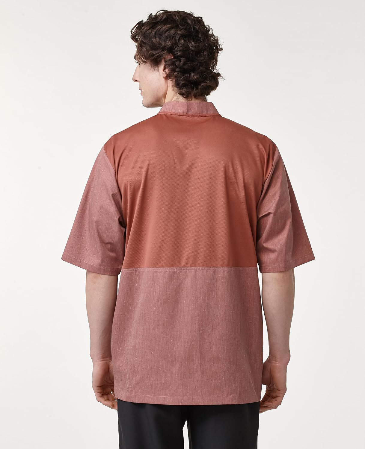Unisex Chef Coat Short Sleeve Breathable Jacket Shirt 28180