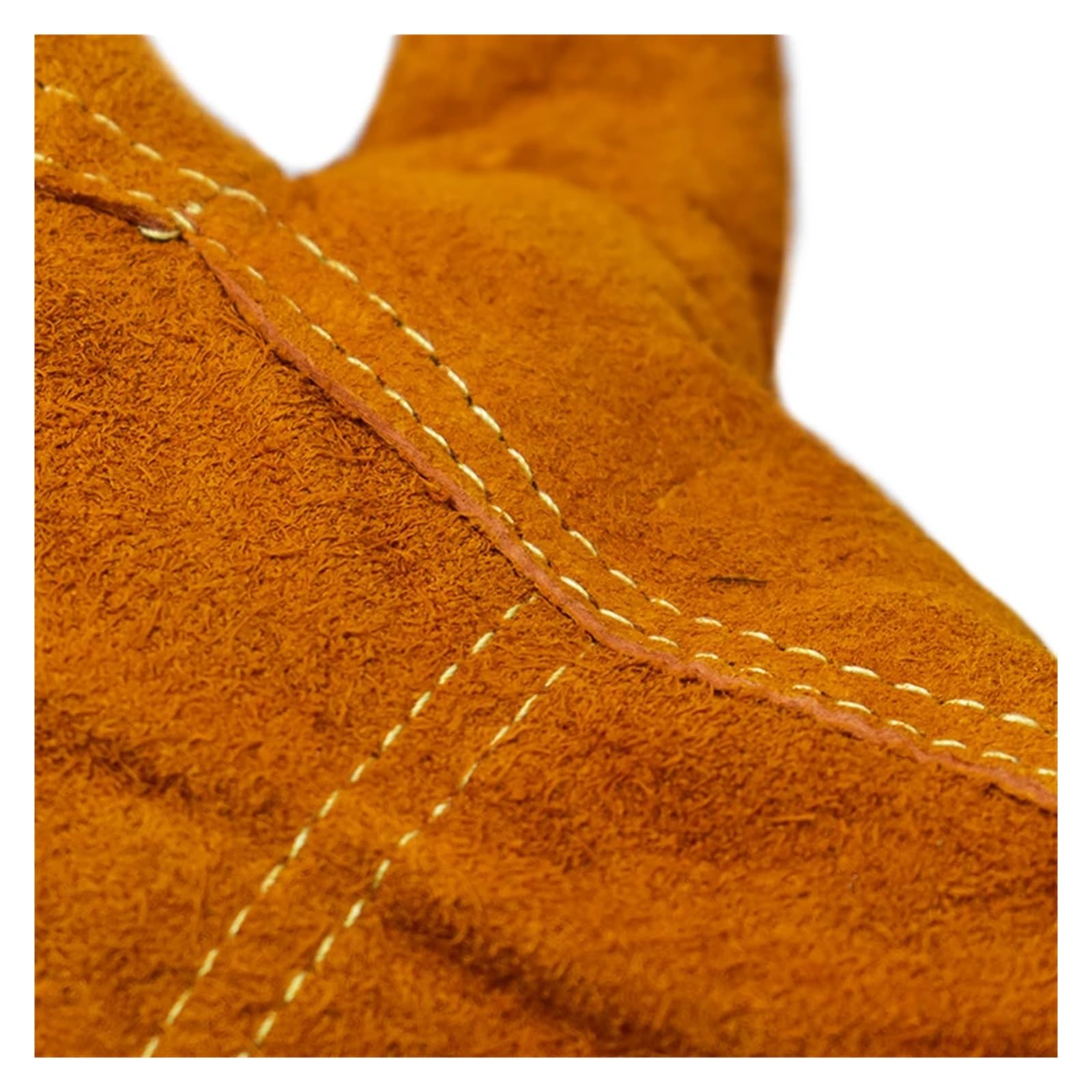 Mandil de Soldador, 3/5/10 pares de guantes de trabajo de protección laboral cuero vacuno suave protección de seguridad for soldadura guantes de soldadura aislados resistentes al desgaste(10pairs)
