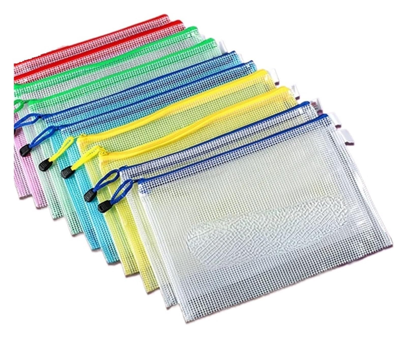 Custodia for documenti in plastica con cerniera