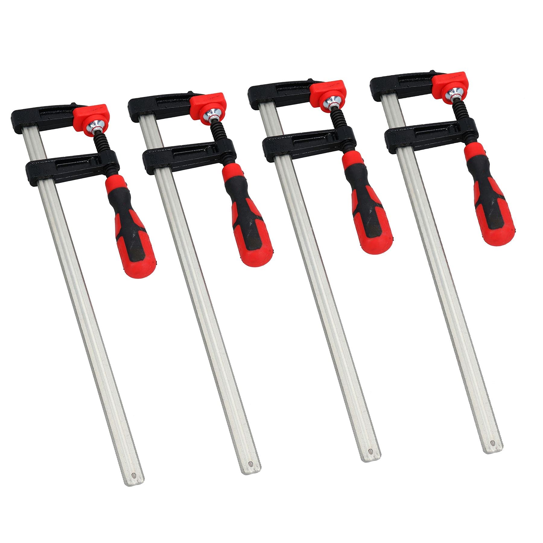 Ab Tools 300Mm X 50Mm Sliding F Clamp Bar Profile Holder Fastener Fastening Fast Grip 4Pk