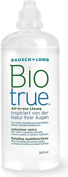 Biotrue Solution Lentilles de Contact Souples - Produit Lentille Utilisation Quotidienne pour Lentilles de Contact Souples - Flacon de 300ml - 4