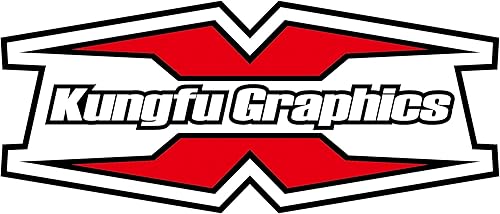 Miniatura 9 de Kungfu Graphics Kit de calcomanías para Ducati Hypermotard Hyperstrada 939 2016 2017 2018, negro y rojo, DCTHYMS1318001-A-KO