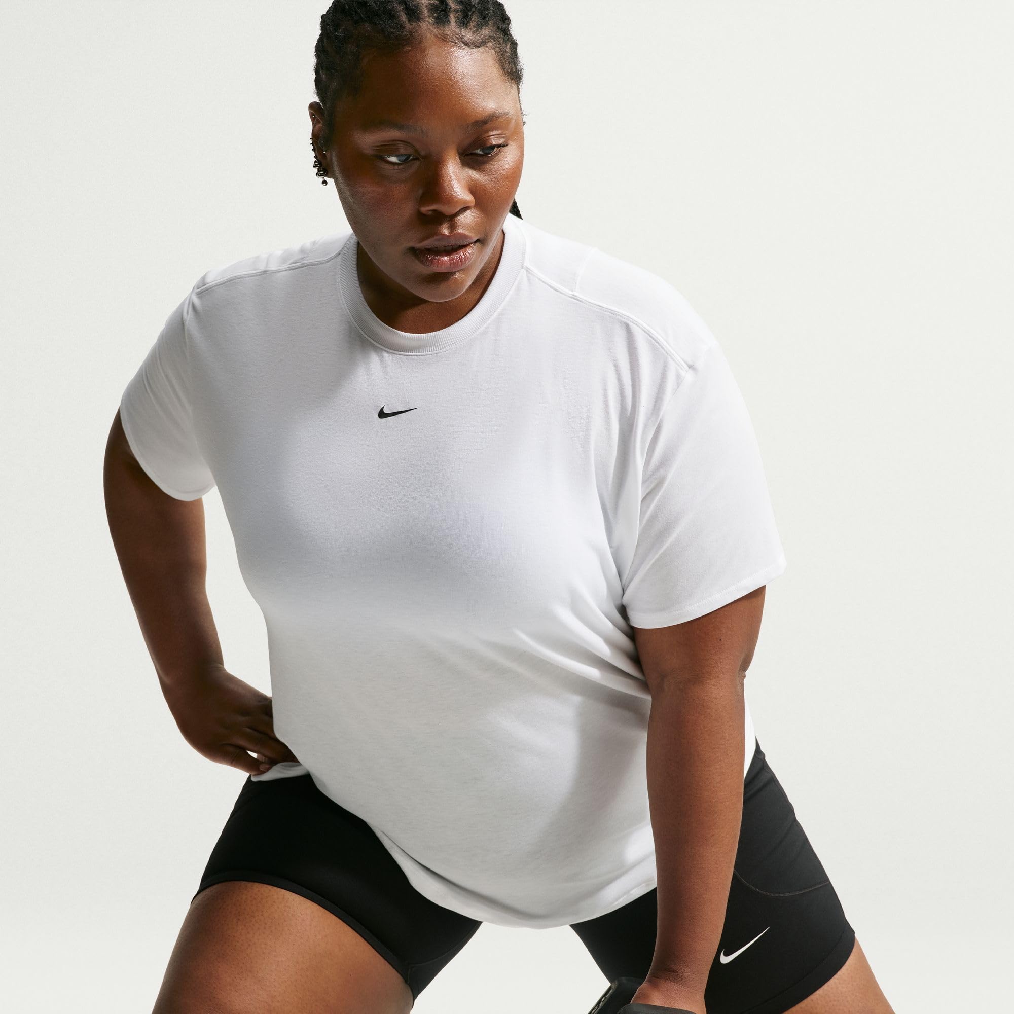 NIKE Koszulka z krótkim rękawem Kobiety Nike One Relaxed Dri-fit Kurzarmshirt (Damen, Große Größen)