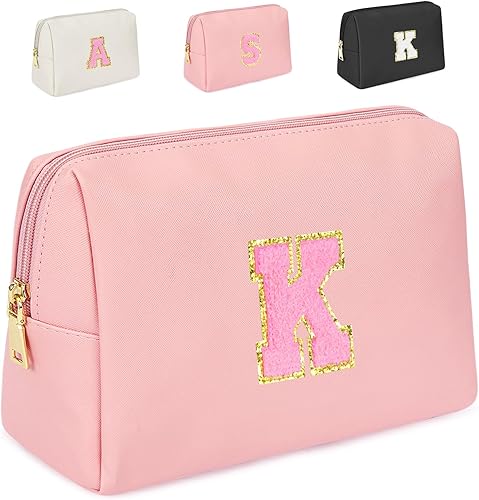 Bolso cosmético personalizado de cuero de la PU, K, Bolsa de cosméticos