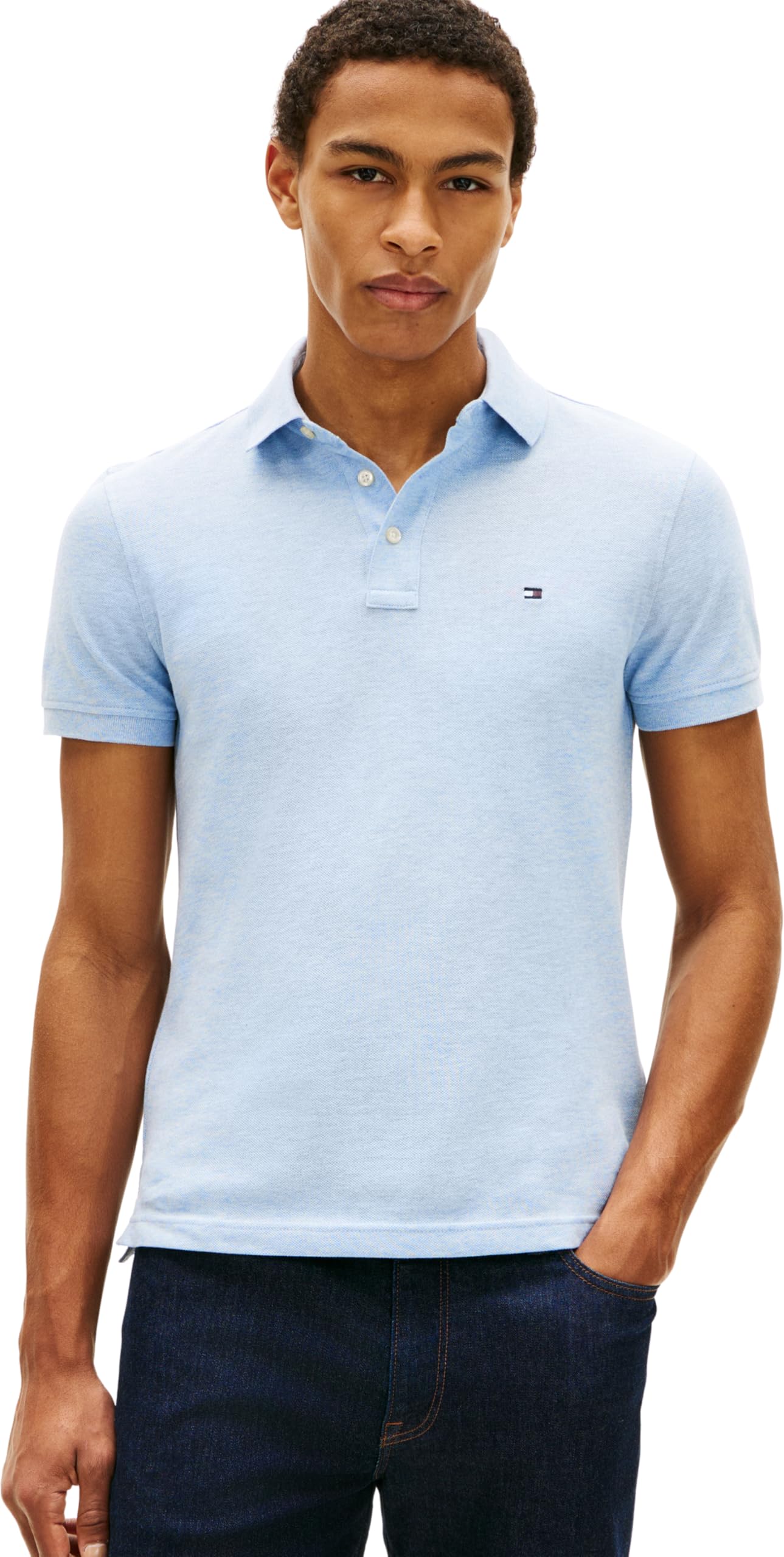 Tommy Hilfiger Polo de manga corta Hombre 1985 Slim Fit — view 100
