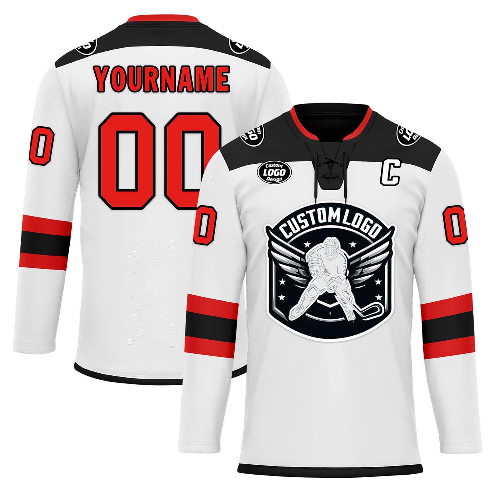 Custom Ice &amp; Field Hockey Jersey for Men Women Youth, Personalized Practice Training Team Uniform Sports Outfit