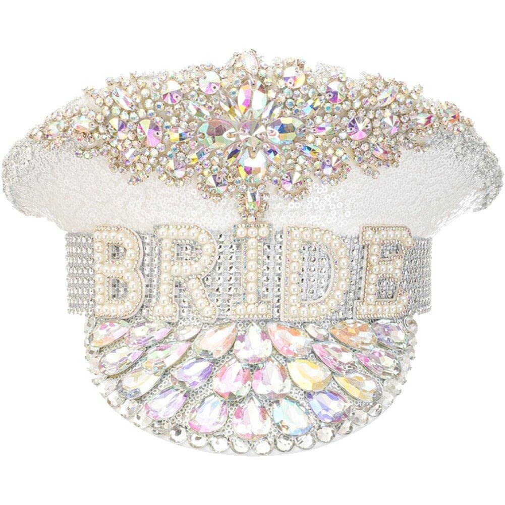 Accessoires de mariage fait à la main gothique chic de luxe pour femmes