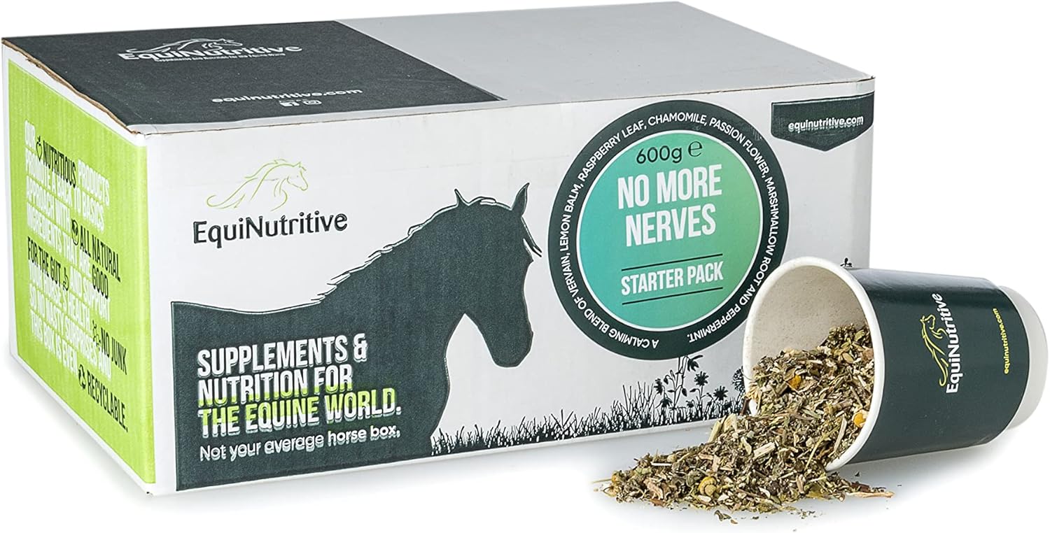 Equinutritive No More Nerves Calming Supplement For Horses. 100
