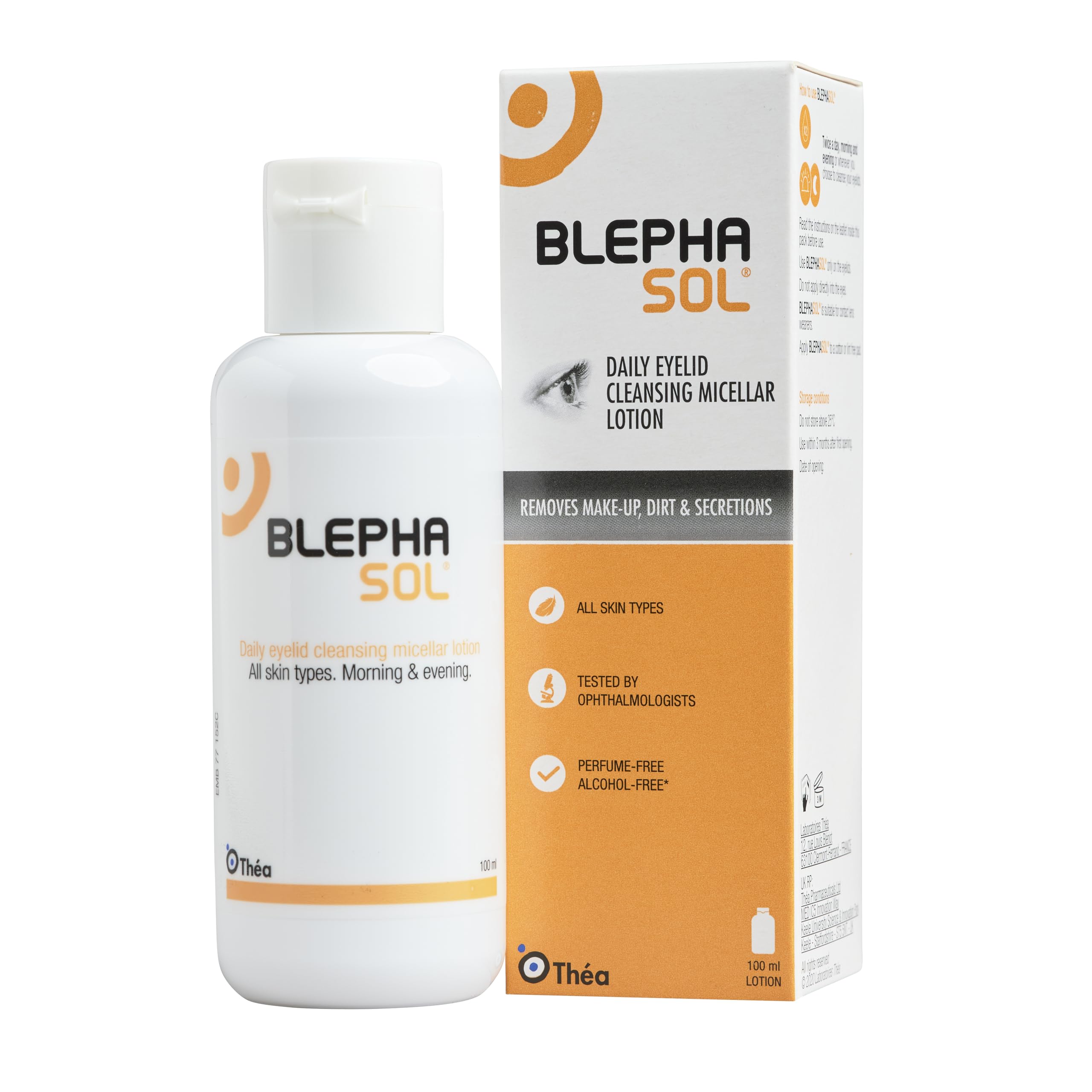 Blephasol Sensitive Eyelids Eye Lotion 100Ml
