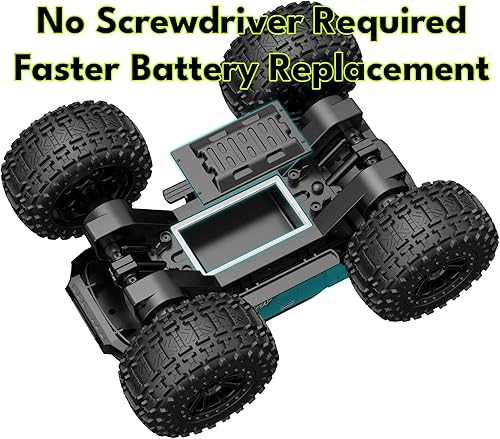 Vista 42 de Threeking 1:16 Camión monstruo impermeable juguetes RC Cars anfibio control remoto camiones 4WD todo terreno todoterreno Pickup juguete para 6 7 8 9