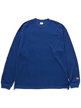 Amazon | [ビームス] L/S TEE 【別注】 Champion メッシュ