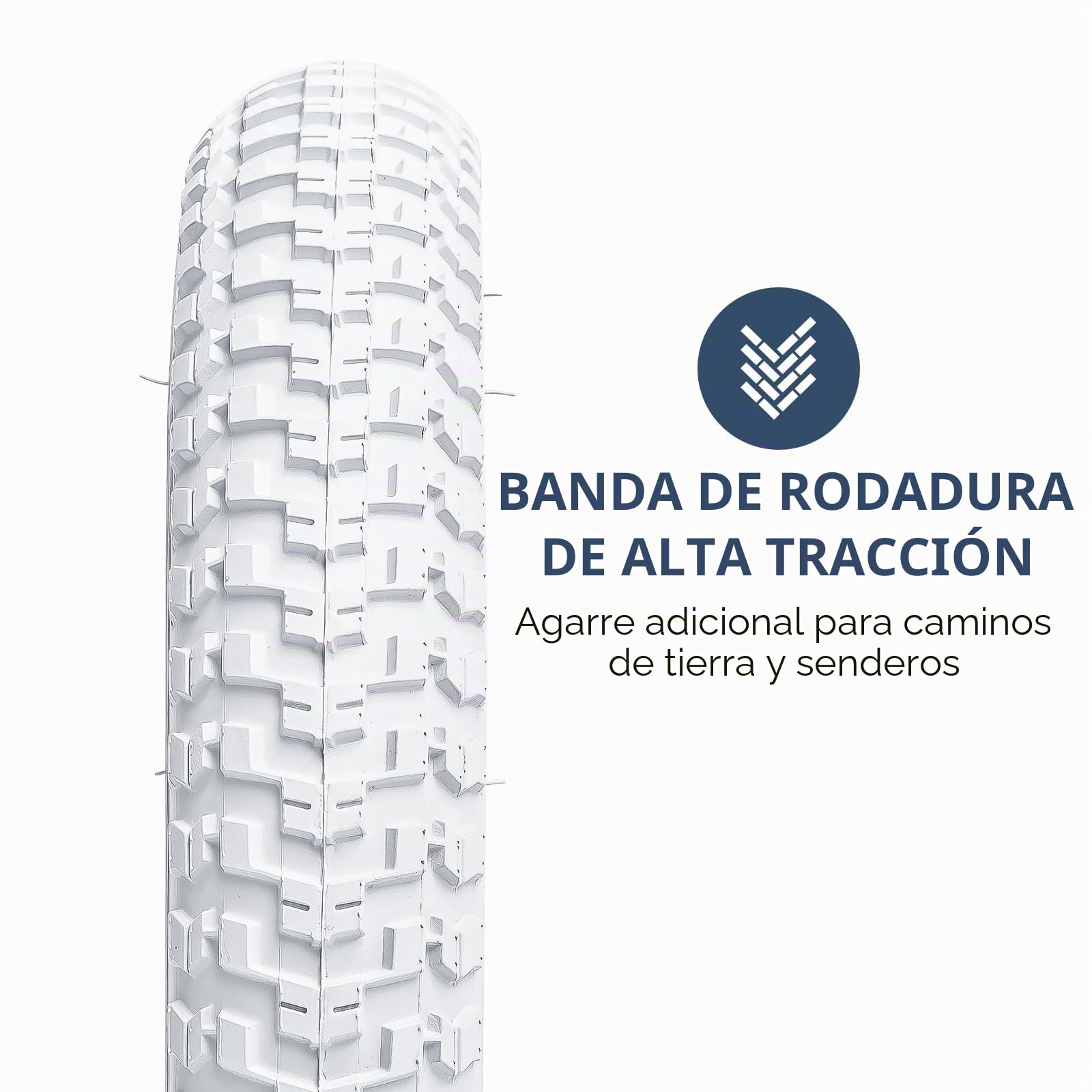 YunSCM 2PCS Blanc 12.5 Pulgada Neumáticoss 12 1/2x2 1/4 ETRTO 57-203 Et 2PCS cámaras de Aire AV32mm Valve Compatible 12 1/2x2 1/4 (12.5x2.25) Neumáticoss et cámaras de Aie