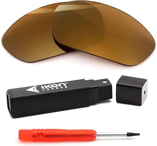 Miniatura 20 de IKON LENSES Lentes de repuesto polarizadas para gafas de sol Oakley X-Metal Juliet azul profundo espejo