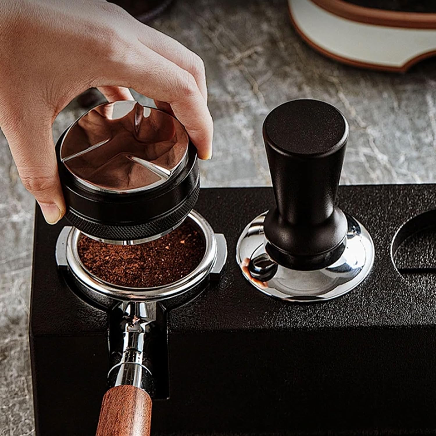 موزع ومكبس القهوة، 53 ملم