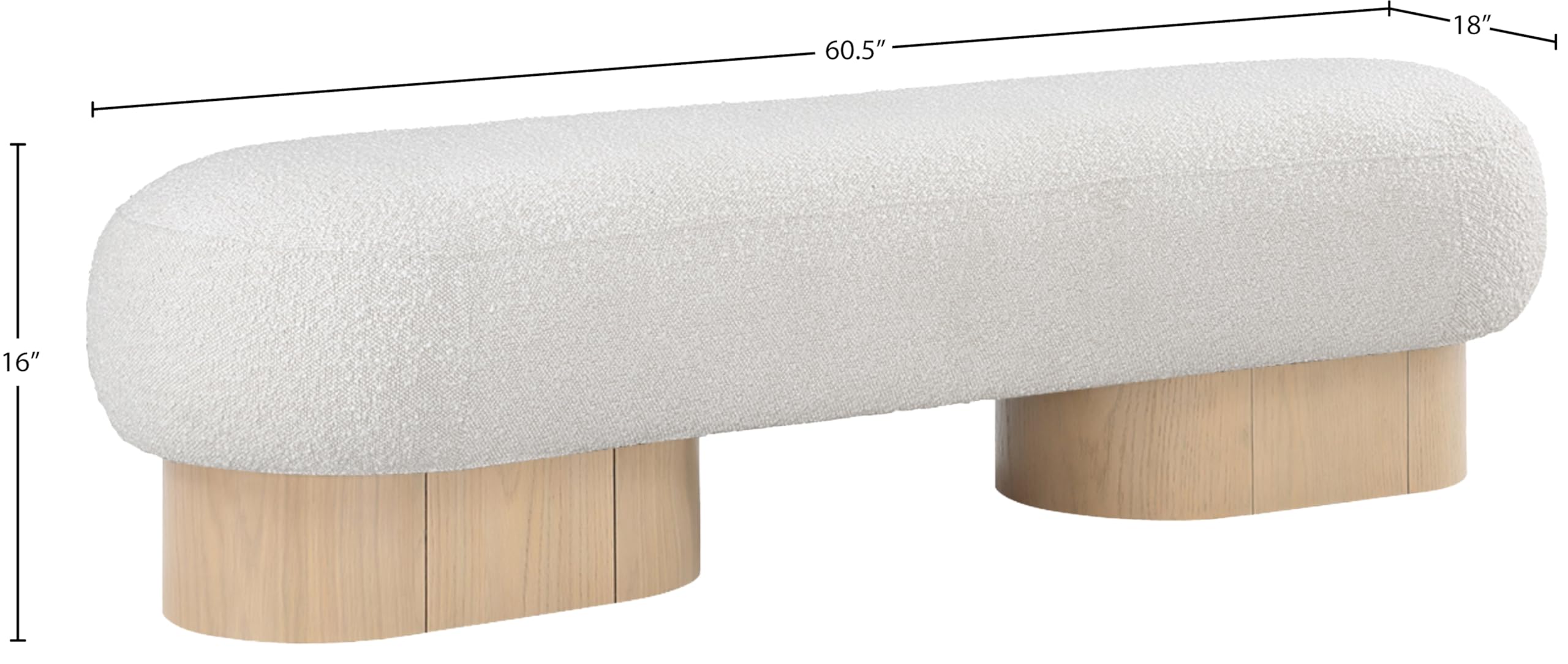 Amazon.com - Meridian Furniture 22001Cream Robertson Collection