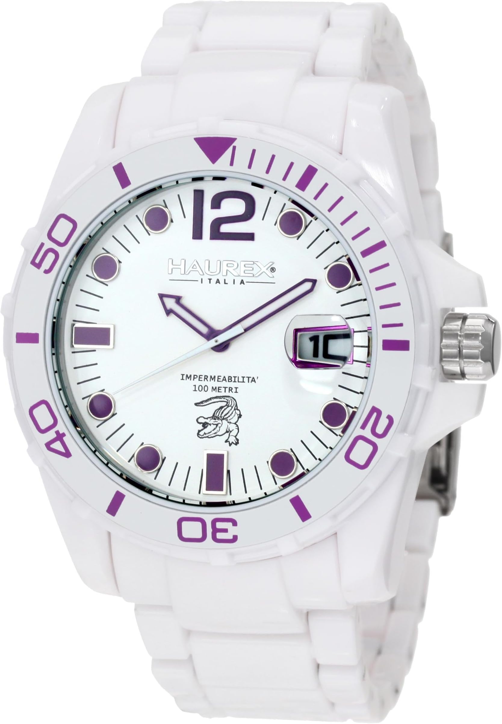 Haurex Italy Men's Watch XL Analogue Plastic W7354UWP Caimano