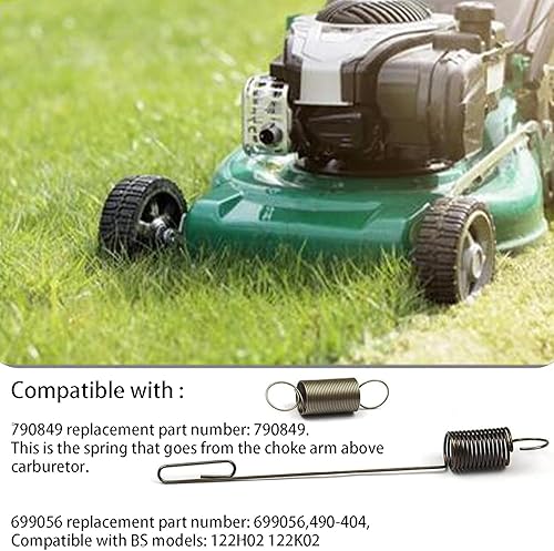 Miniatura 2 de 699056 790849 (2/Pack) Muelle de gobernador de paletas de aire para motores B&S Fix The Choke en cortacésped Troy-bilt & Craftsman & Toro Recycler