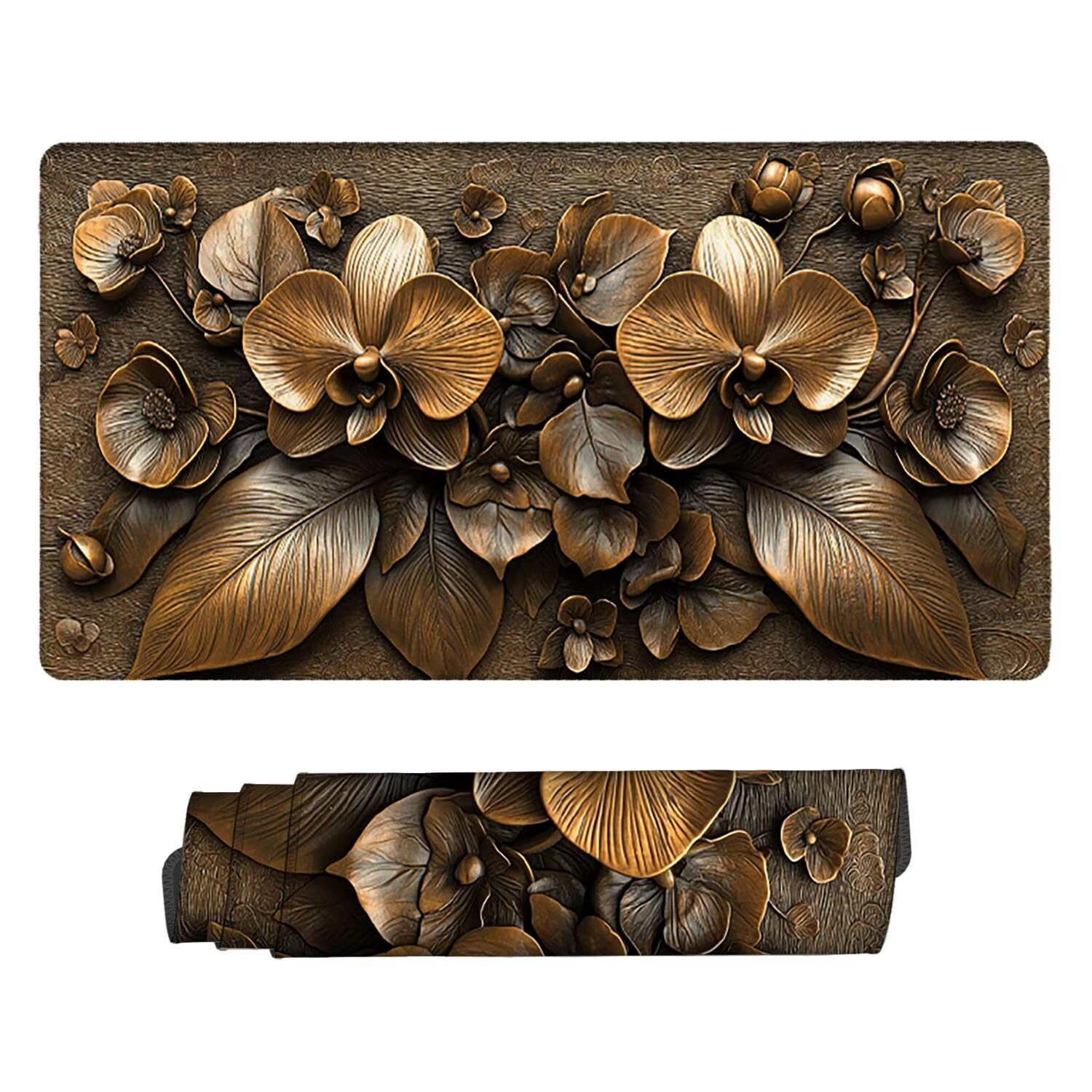 Podkładka pod mysz do gier, 1600 x 800 mm, XXL, duża gamingowa podkładka pod mysz, wodoodporna podkładka pod mysz, długa podkładka na biurko z przeszytymi krawędziami, mata na biurko z gumową podstawą