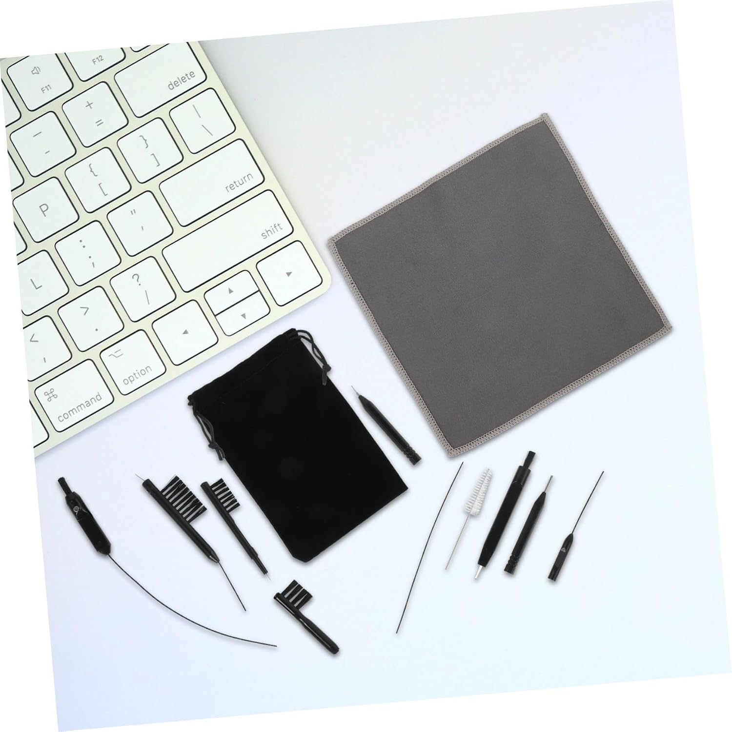 1set Multi-Functional Cleaning Brush Tool for Headphones Earbuds and Screen Maintenance Portable Cleaning Kit for Safe and Debris Removal