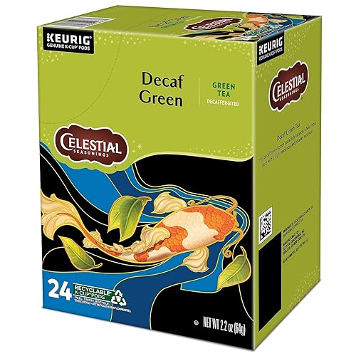 Miniatura 6 de Celestial Seasonings Té verde descafeinado, Keurig (14737)