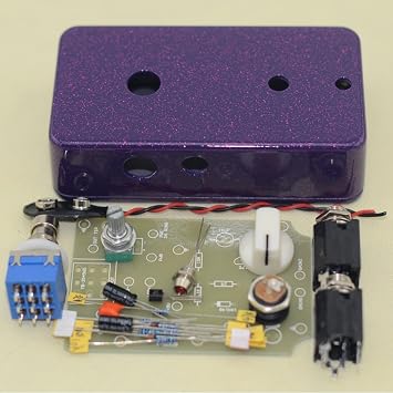 TTONE Guitar Effect Pedals Clean Booster Boost Metal Guitar Effects Pedal True Bypass Kit purple