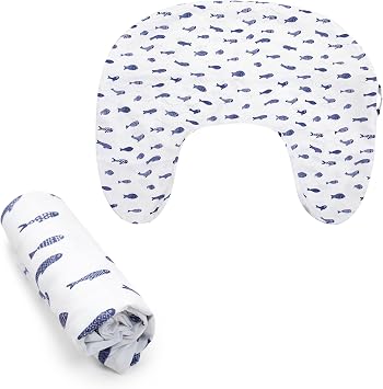 Boppy Nursing Pillow Cover, Machine Wash & Dry Feeding Pillow Slipcover