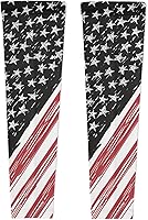 Vista 81 de CLOHOMIN Mangas para brazos, protección solar, mangas de compresión, cubierta de tatuaje para mujeres y hombres, manga deportiva atlética refrescante