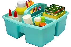 Storex 3-Compartment School Supplies Caddy