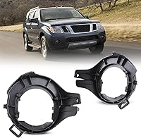 Vista 1 de AUTOWIKI Cubiertas de luces antiniebla para Nissan Frontier 2005-2009, Nissan Pathfinder 2005-2012 (con parachoques pintado) OEM antiniebla