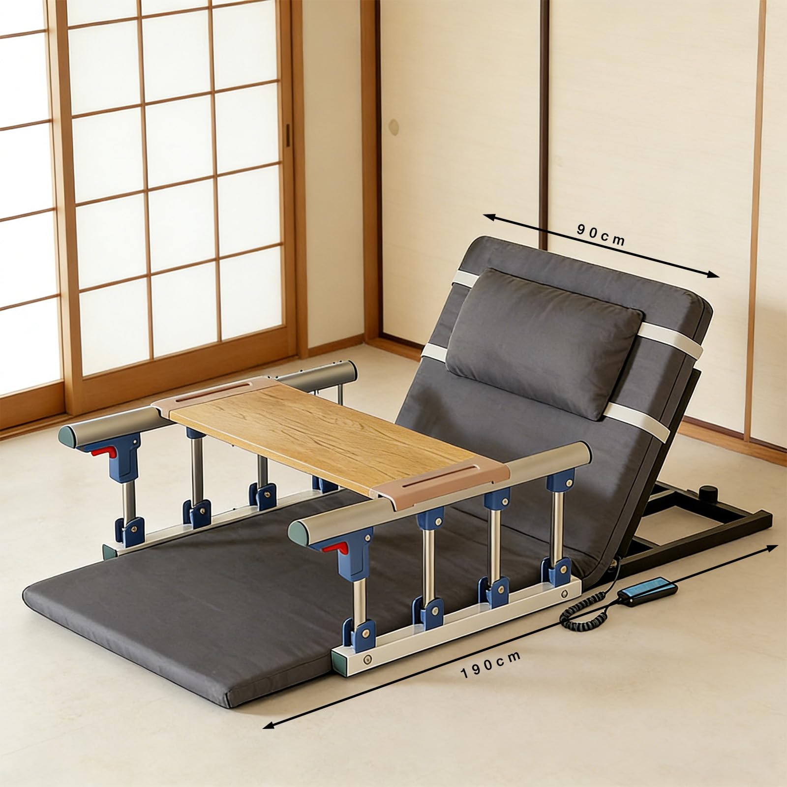 電動リクライニングベッド 2〜80°角度調節 介護用 起き上がり 補助折りたたみ Amazon.co.jp: [COMIC HORSE] 電動介護ベッド リクライニングベッド 2