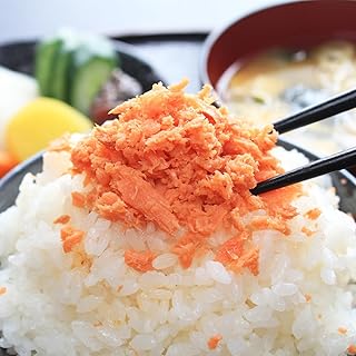 [北海道根室市] 根室海鮮市場 紅鮭焼ほぐし2本、焼きほぐし鮭1本 G-28078