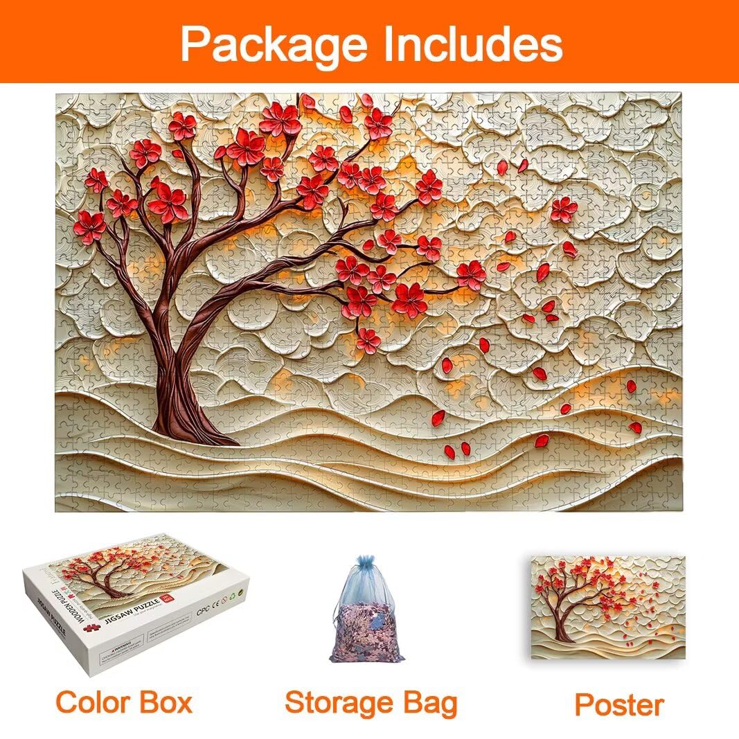Puzzle 2000 Pezzi, Puzzle Fiore, Misura: 100x71cm, Regalo Donna/Uomo -8751