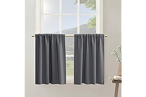 PANELSBURG Cafe Curtains 24 Inch Length