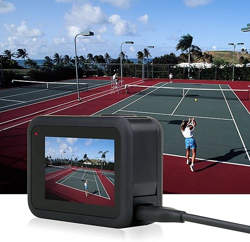 Miniatura 7 de SOONSUN Cubierta de puerta lateral de aluminio para GoPro Hero 9 10 11 12 13 Negro USB Pass-Through Battery Door Cover para Go Pro HERO9 HERO10