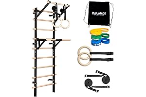 Supreme Wood Stall Bar Swedish Ladder: Home Workout Game Changer