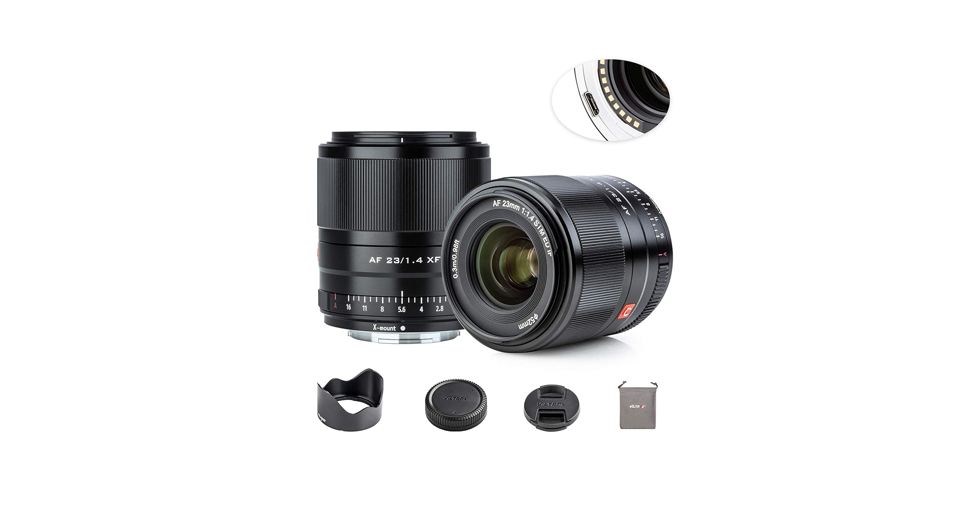 FUJIFILM X■美品■ VILTROX AF 23mm F1.4 STM Amazon.com : VILTROX 23mm F1.4 Auto Focus APS-C Frame Lens