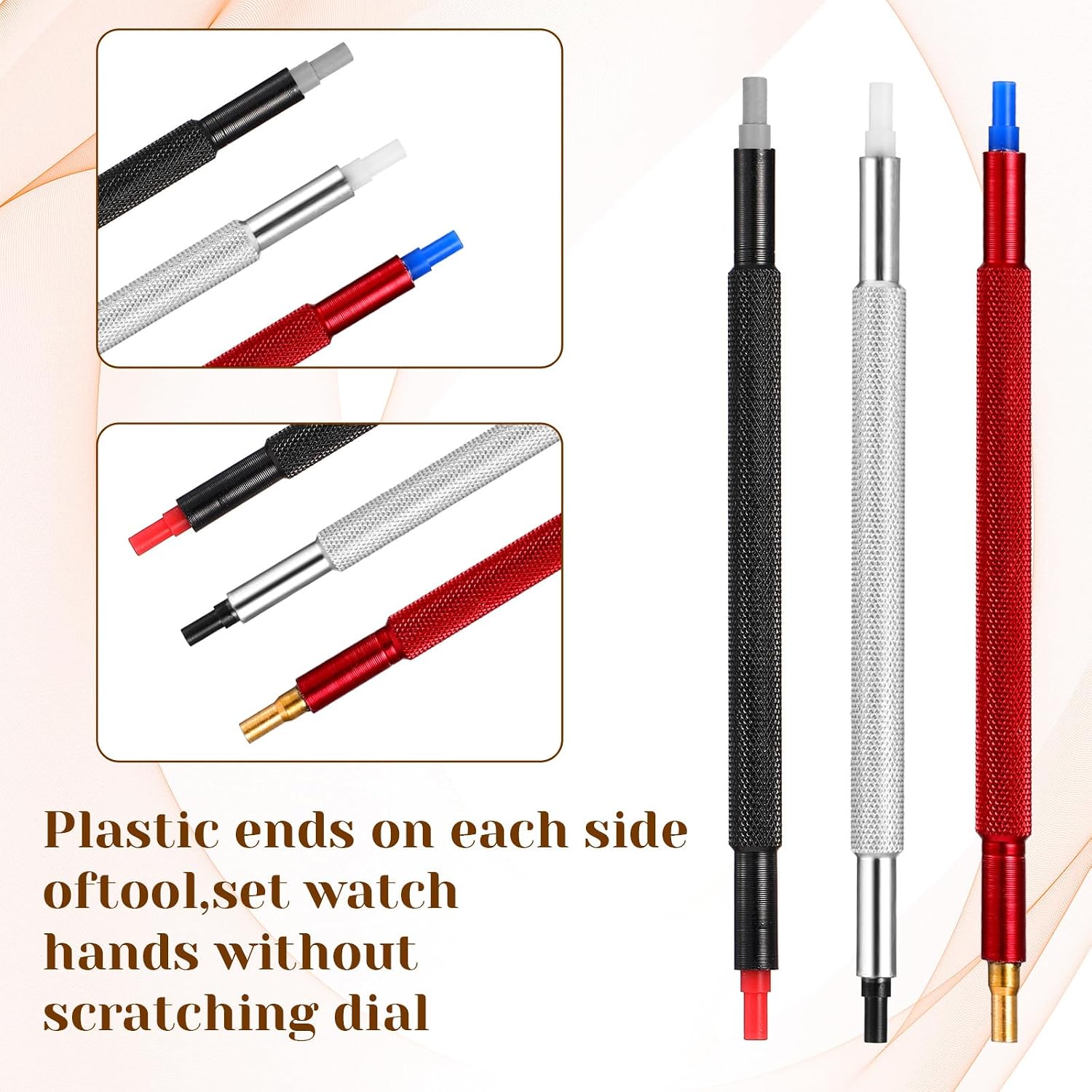 8 Pcs Watch Battery Replacement Repair Tool Watch Back Removal Case Opening Cover Tool Kit Band Link Remover Resizing Tools for Watches Repair