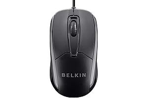Belkin Wired Scroll Mouse: Precision and Comfort for Everyday Use