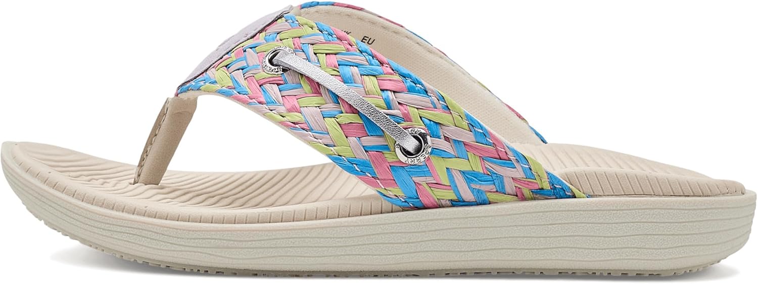Sperry Girls' Parrotfish Flip Flop Sandals (Little Kid/Big Kid)