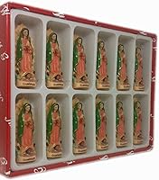 Vista 1 de Alliance Juego de 12 figuras de Nuestra Señora de Guadalupe de 3 pulgadas