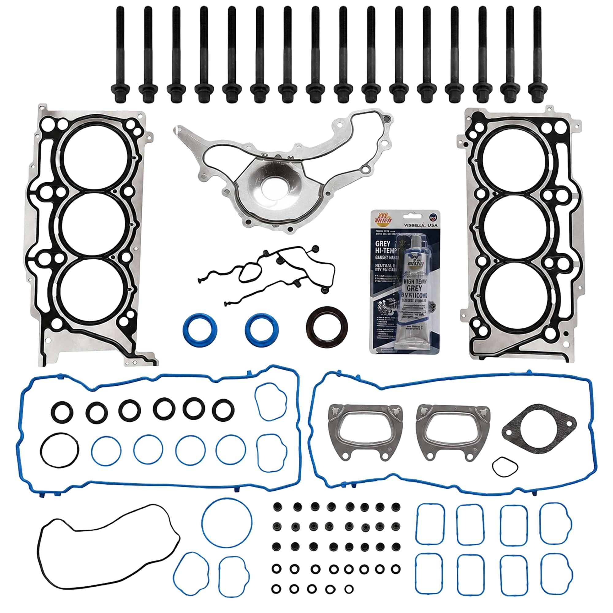Partsflow Head Gasket Bolts Set 3.6L V6 24V