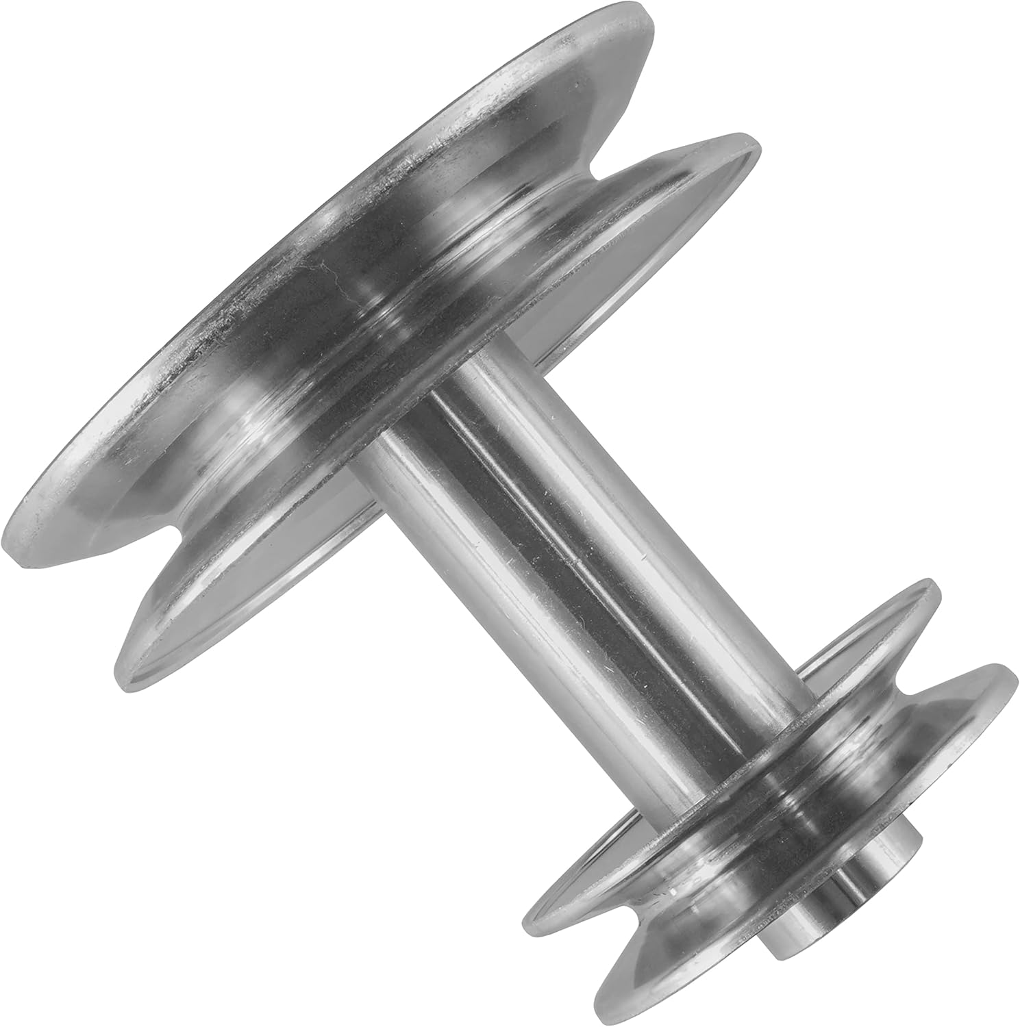 Caltric 532175410 187618 Engine Double Pulley Compatible with Husqvarna Lt1238 Lt1538 Lt16542
